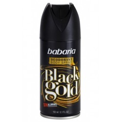 Deo spray men Black Gold