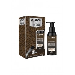Agiva Semi permanent Hair Color Brown 125ml