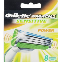 Gillette Mach3 Power sensitive recambio 