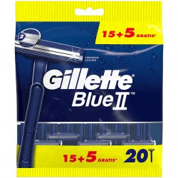 Gillette Blue II 20 maquinillas