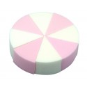 Brische Esponja Látex rosa/blanca 8u