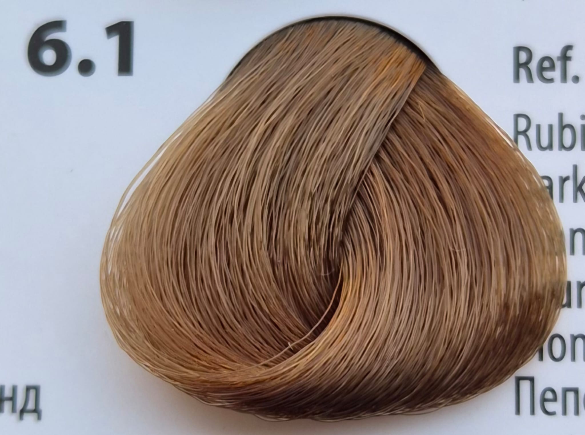 6.1 Rubio Oscuro Ceniza